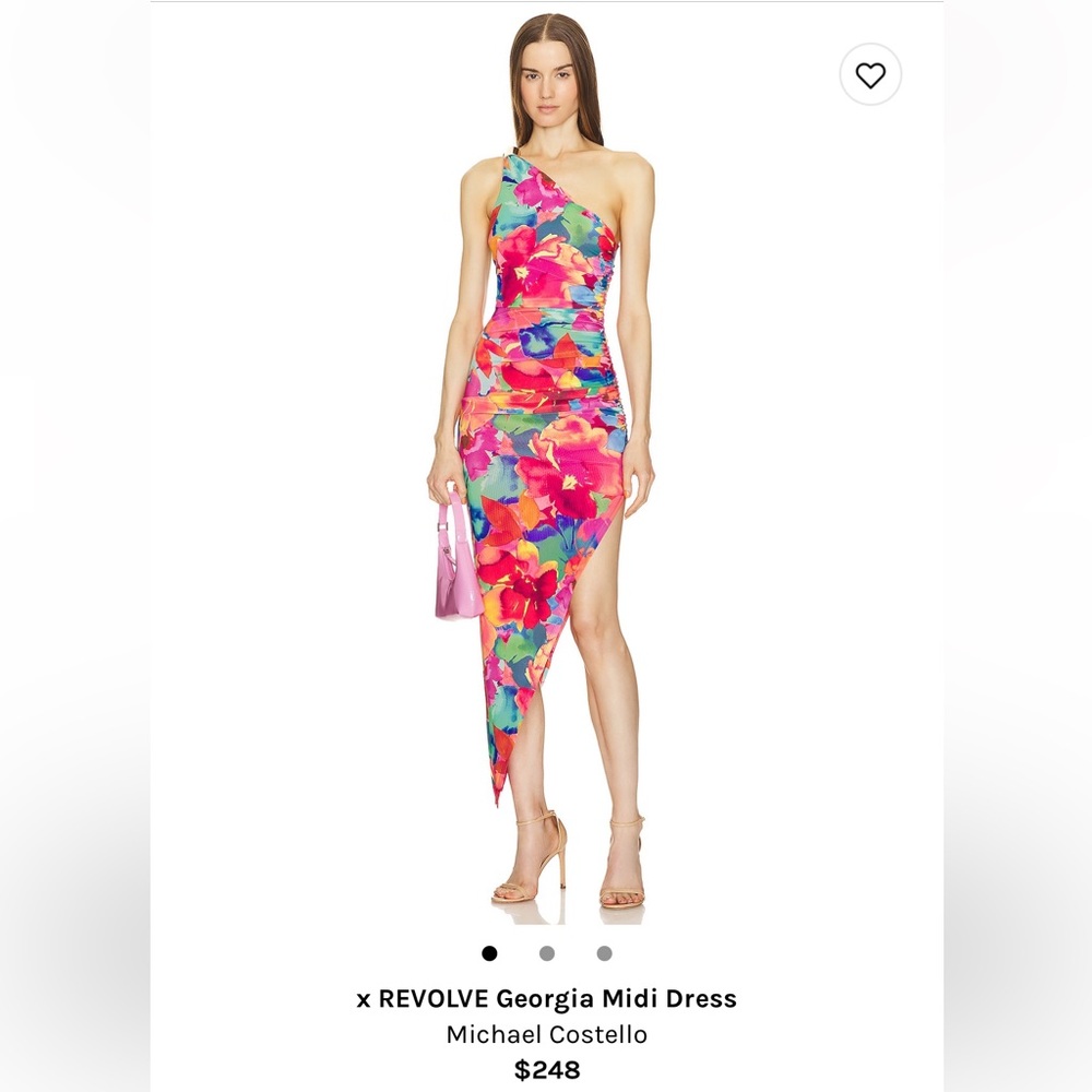Michael Costello x Revolve Georgia midi dress